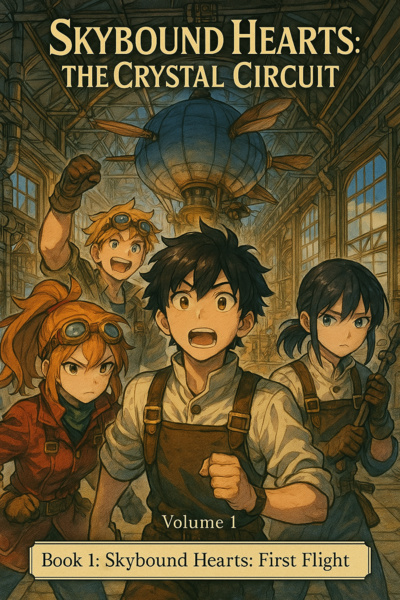 Volume 1 Skybound Hearts: The Crystal Circuit Book 1: Skybound Hearts: First Flight