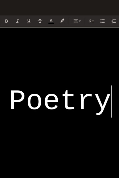 Poetry