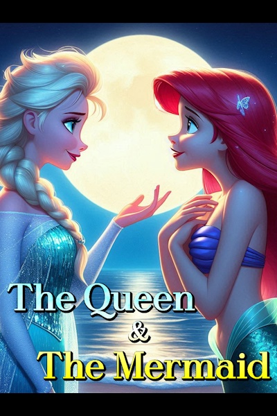 The Queen and the Mermaid - A Lesbian Romance (A Frozen/The Little Mermaid Fanfiction)